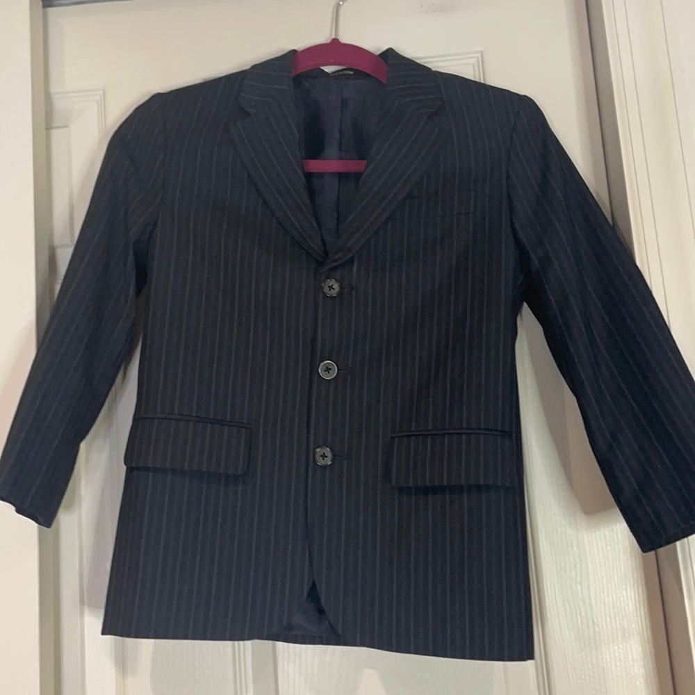 Women - Small Blazer Black with classic strips